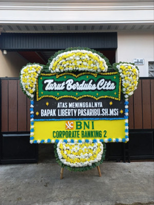 Papan Bunga Duka di Bagansinembah