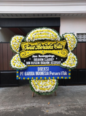 Papan Bunga Duka di Bagansinembah