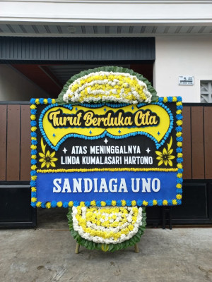 Papan Bunga Duka di Bagansinembah